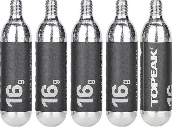 TOPEAK nabój CO2 16 g z gwintem 5 sztuk