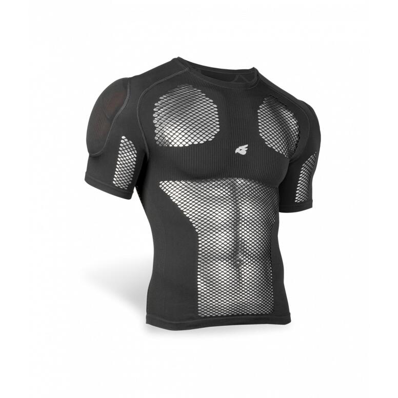 Sous-Maillot de Protection Bluegrass Seamless B&S D3O Noir 1/5