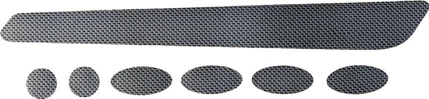 Protections de Cadre BBB BikeSkin Carbone 1/3
