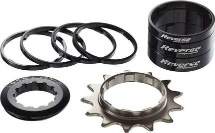 Kit Single Speed Reverse Pignon 13 Dents Noir