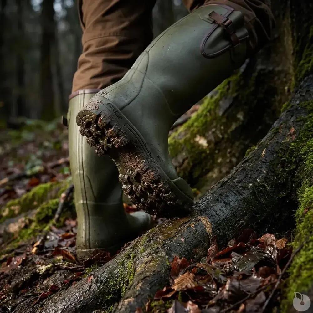 Bottes Arxus Pioneer Nord vertes néoprène 3 mm 6/9