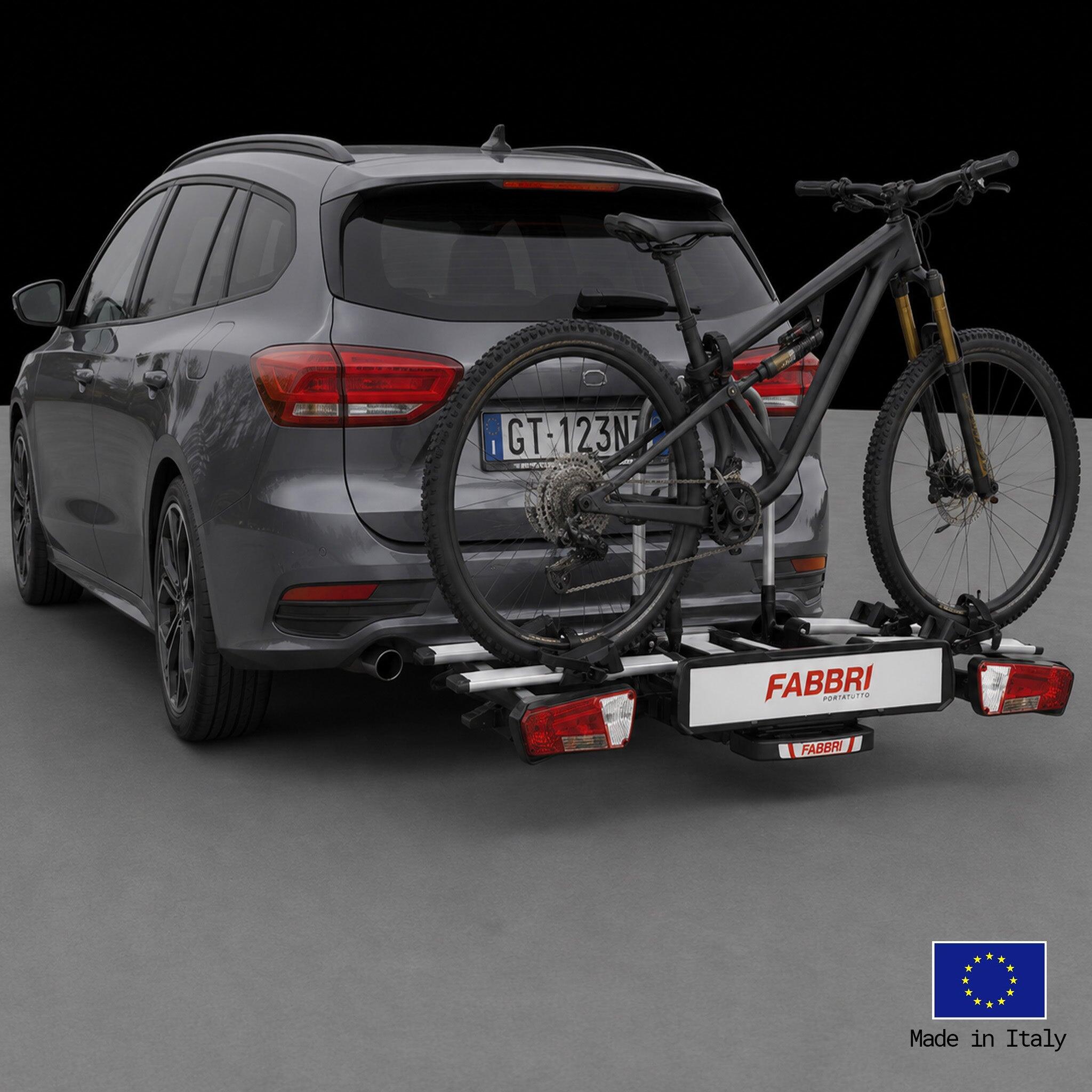 PORTE-VÉLOS 2 VÉLOS GITANO SPECIAL PLIABLE ET BASCULANT - FABBRI 3/7