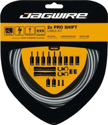JAGWIRE 2x Pro Shift Kit - Ice Gray 1/7