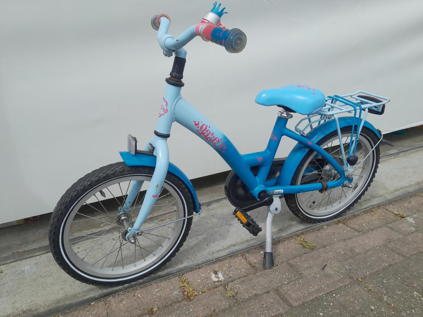 Gazelle Isabella kinderfiets 16" blauw 3/5