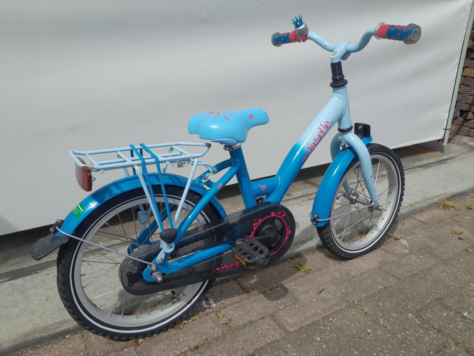Gazelle Isabella kinderfiets 16" blauw 2/5