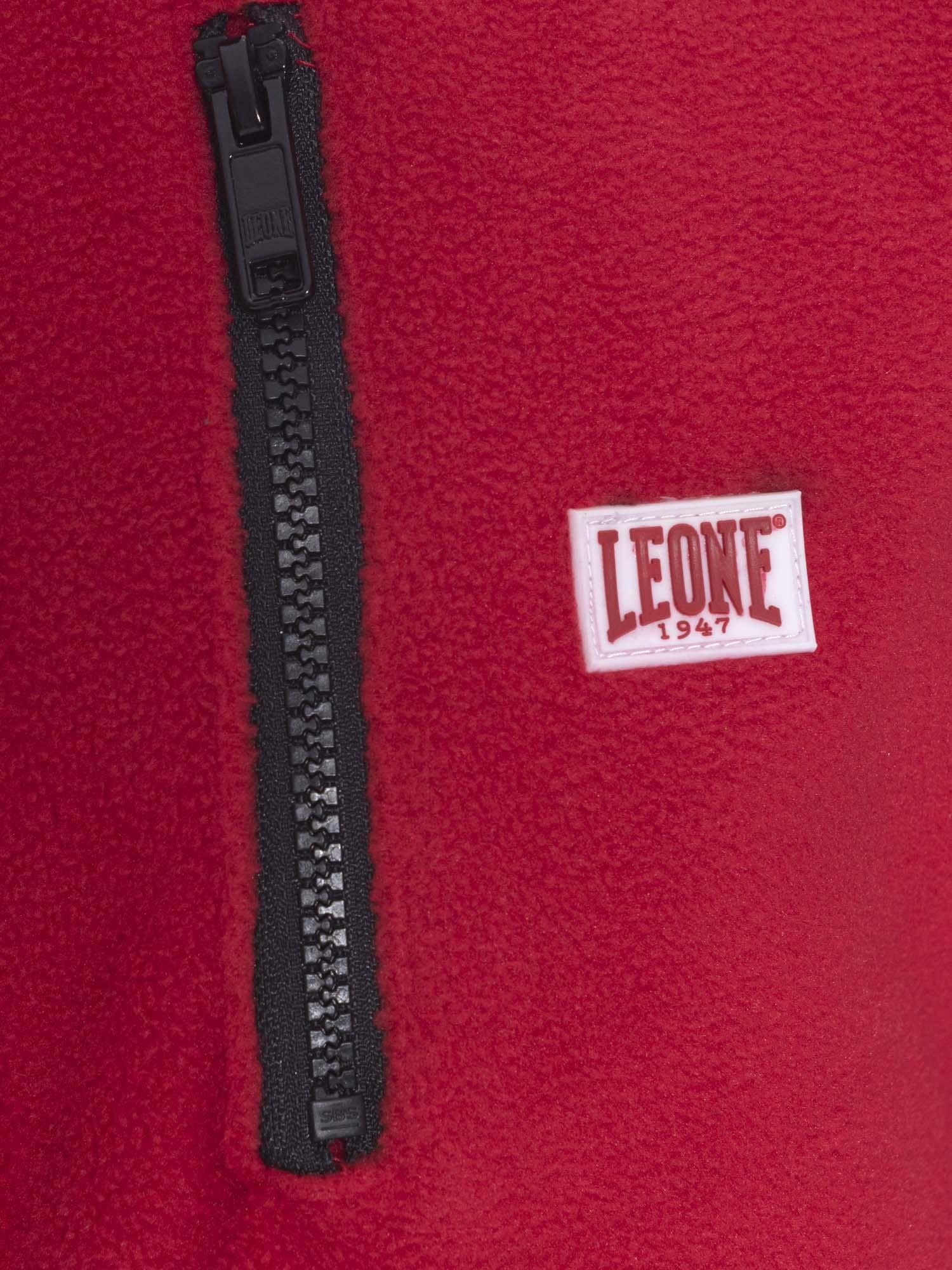 Kurtka męska Leone 1947 Apparel Micro Polar ze stójką i zamkiem z polaru 4/6