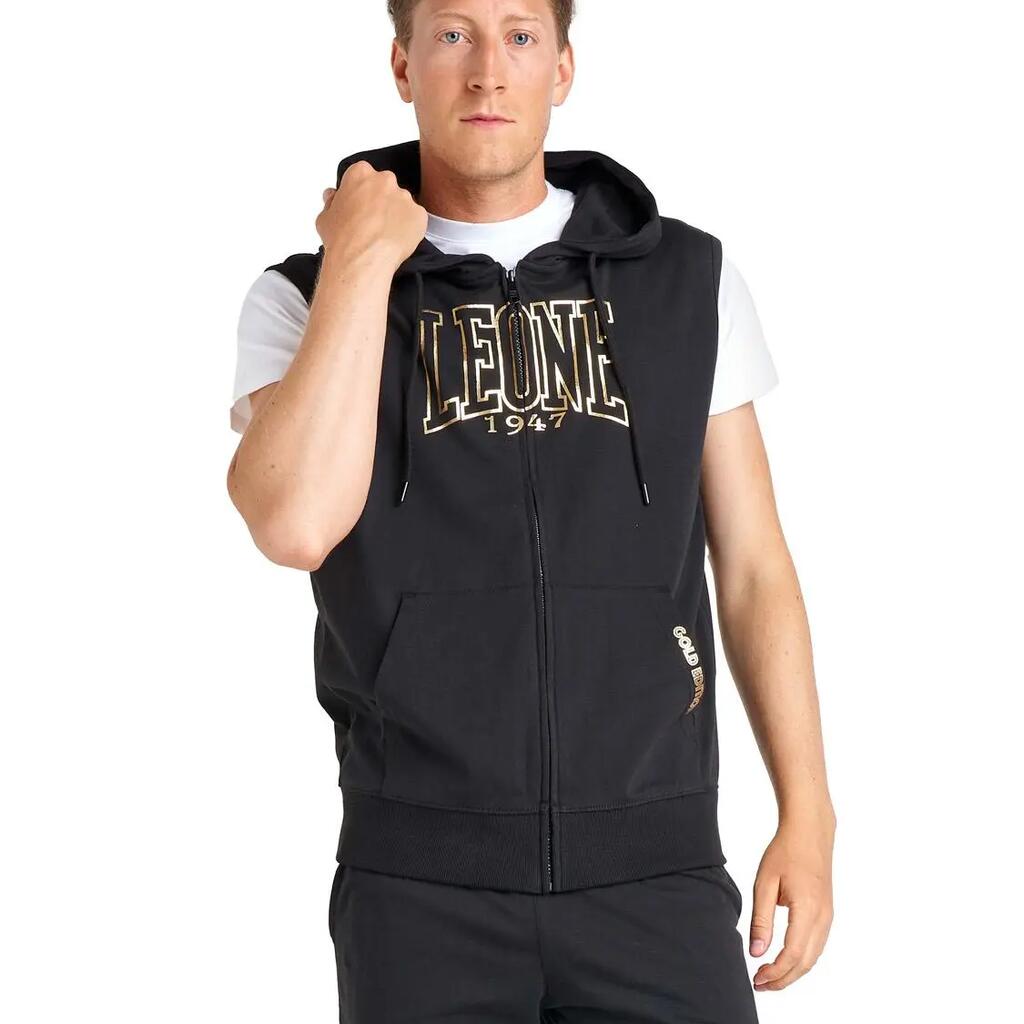 Man hoody sleveless Gold Edition