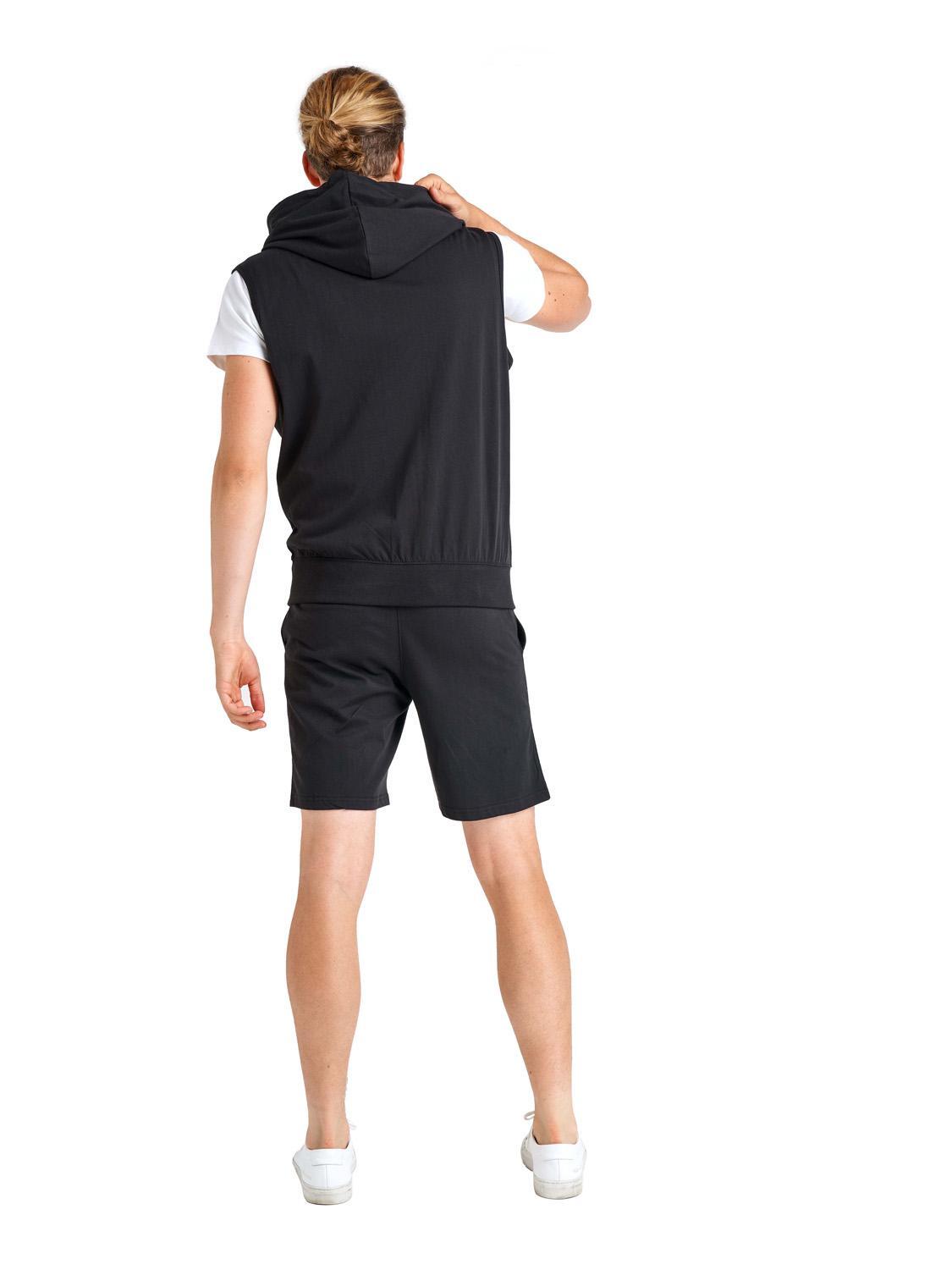 Gold Edition Herren-Weste aus schwerem Jersey mit Kapuze 4/5