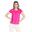 Tricou cu mânecă scurtă neon pentru femei