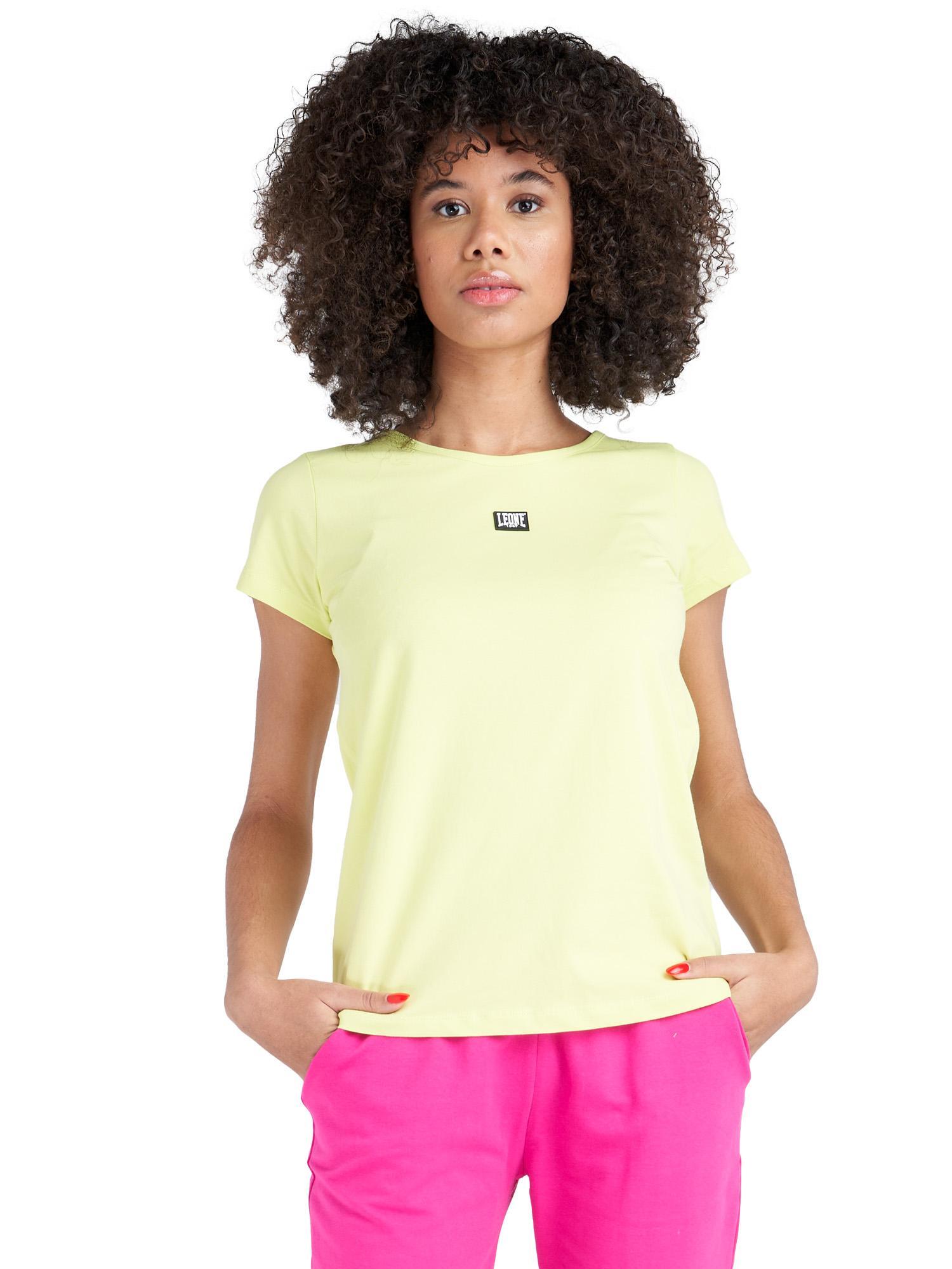Neonkleurig dames t-shirt met korte mouwen 3/6