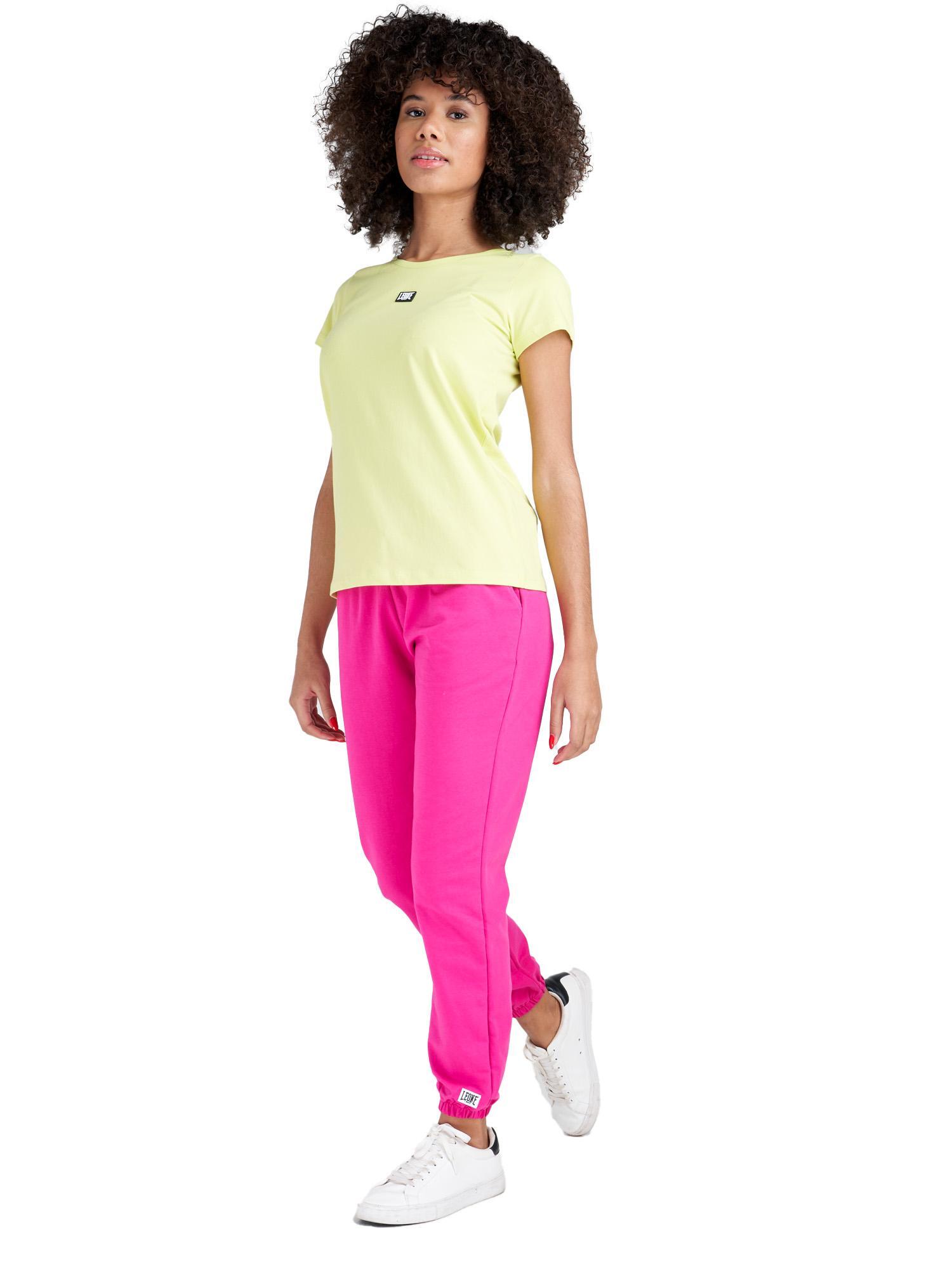 Neonkleurig dames t-shirt met korte mouwen 2/6