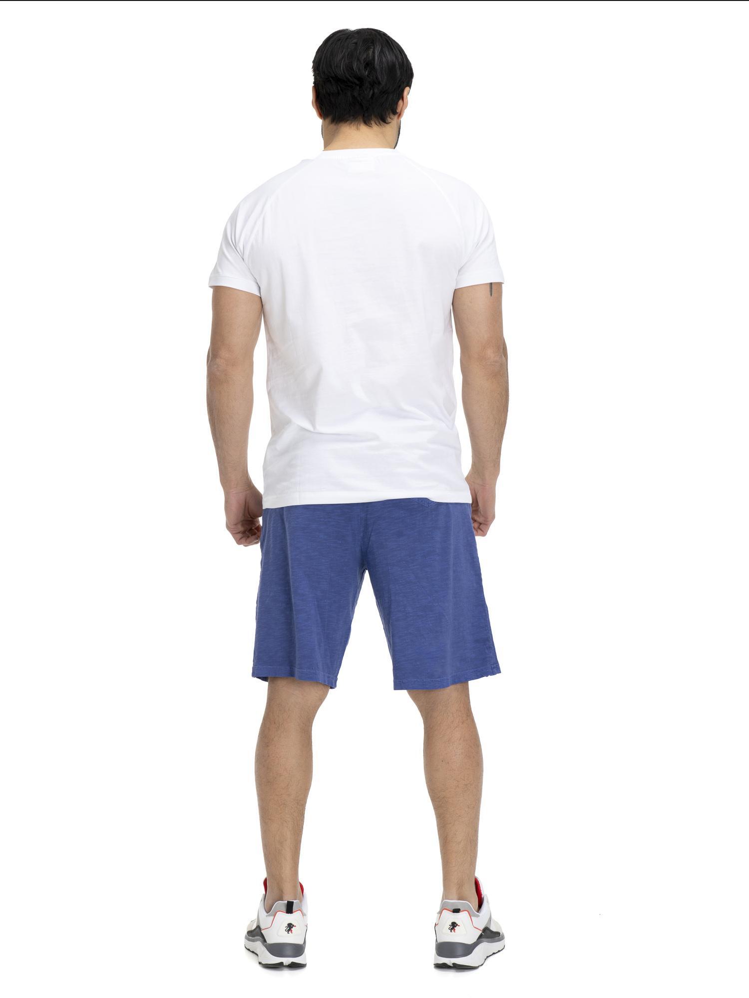 T-shirt da uomo old dye Indigo 4/5