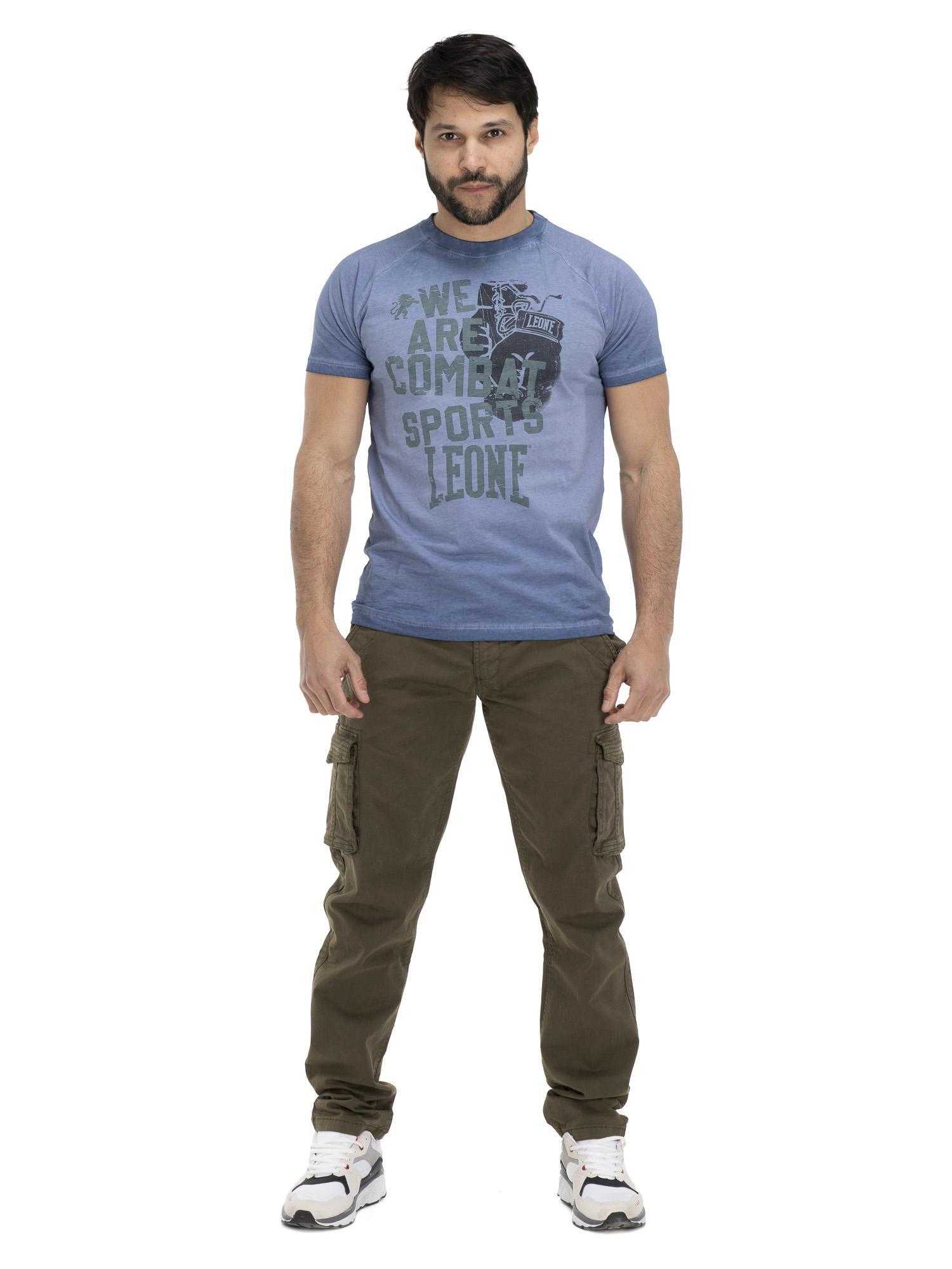 T-shirt da uomo old dye Indigo 2/5