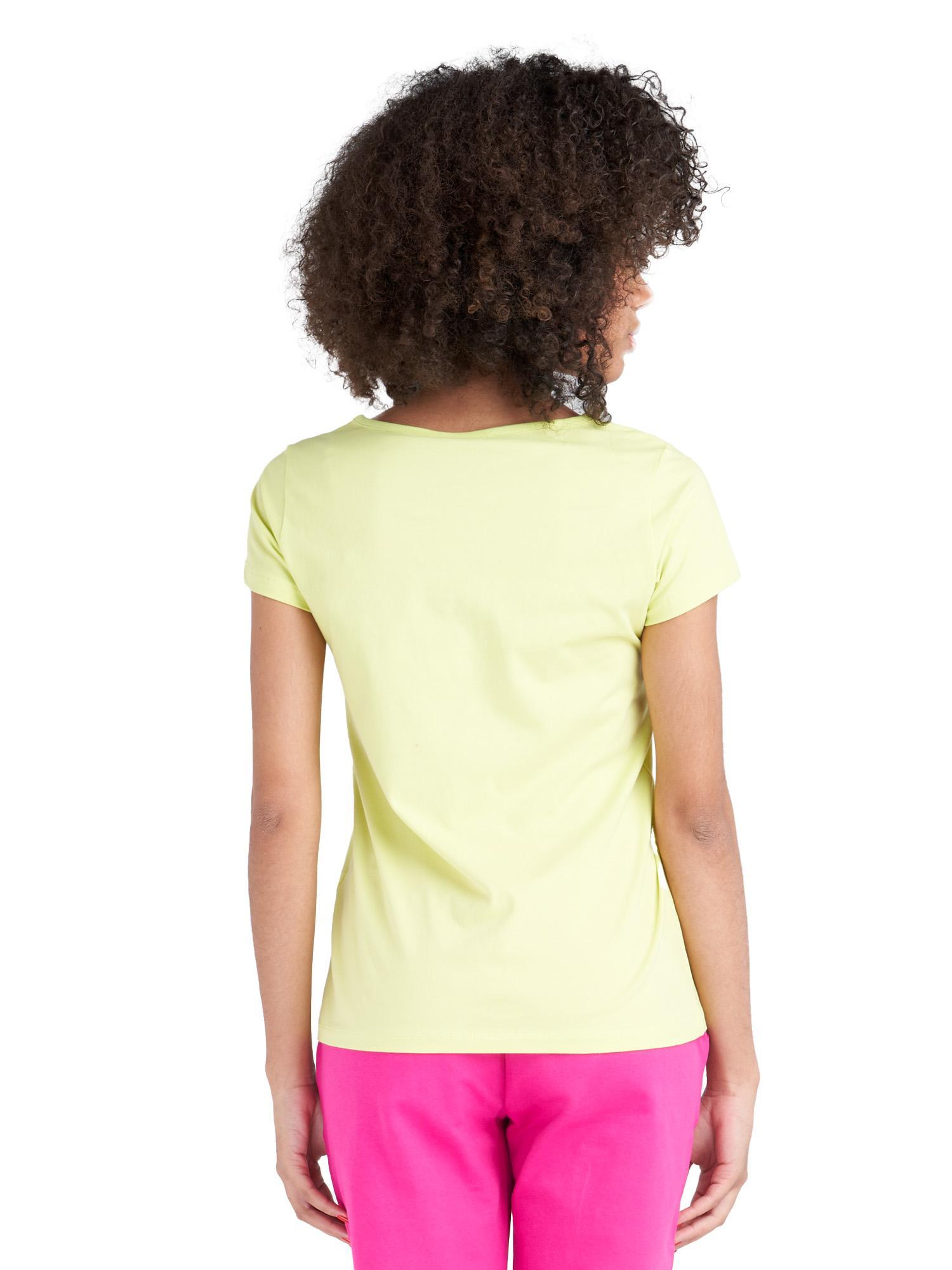 Camiseta de manga corta de mujer neón 4/5