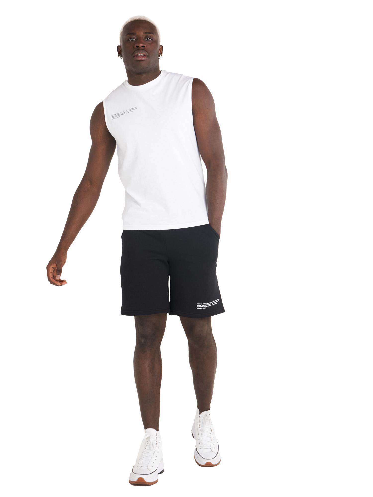 Minimalistisches ärmelloses Herren-T-Shirt aus Bio-Baumwolle 2/5