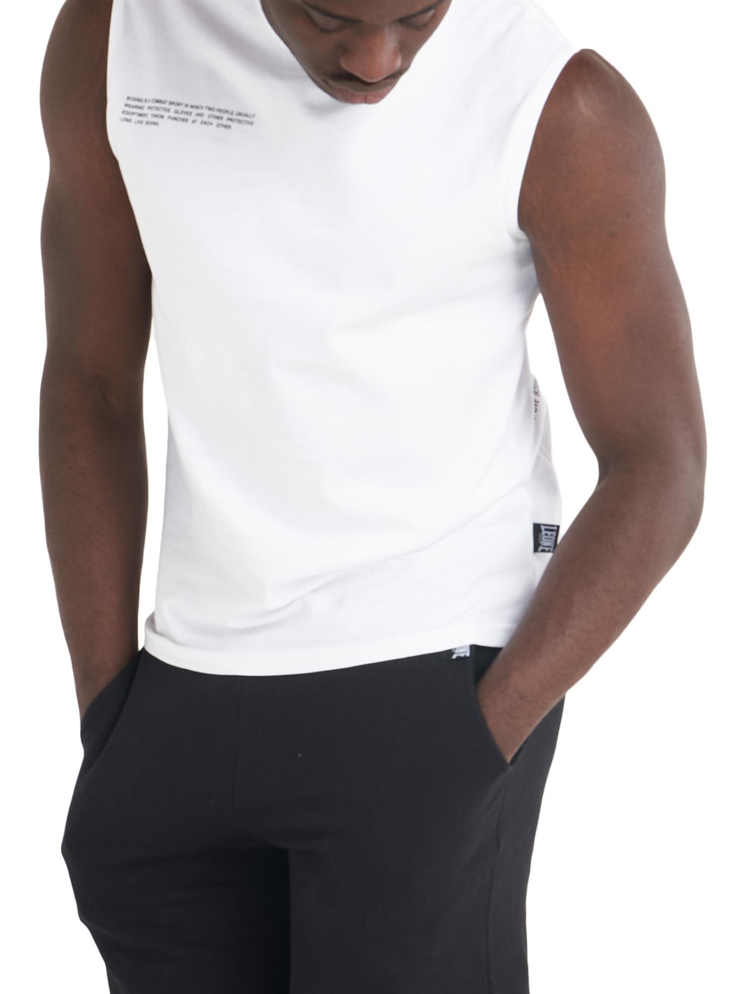Minimalistisches ärmelloses Herren-T-Shirt aus Bio-Baumwolle 5/5