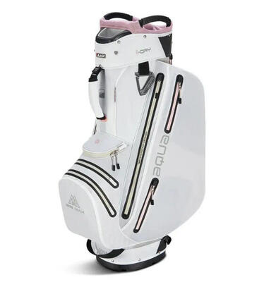 Aqua style 4 - waterdichte golftas - cartbag - wit