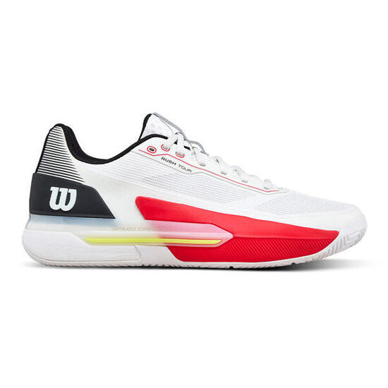 WILSON RUSH TOUR 5 White/Black SS26 (Zapatillas)