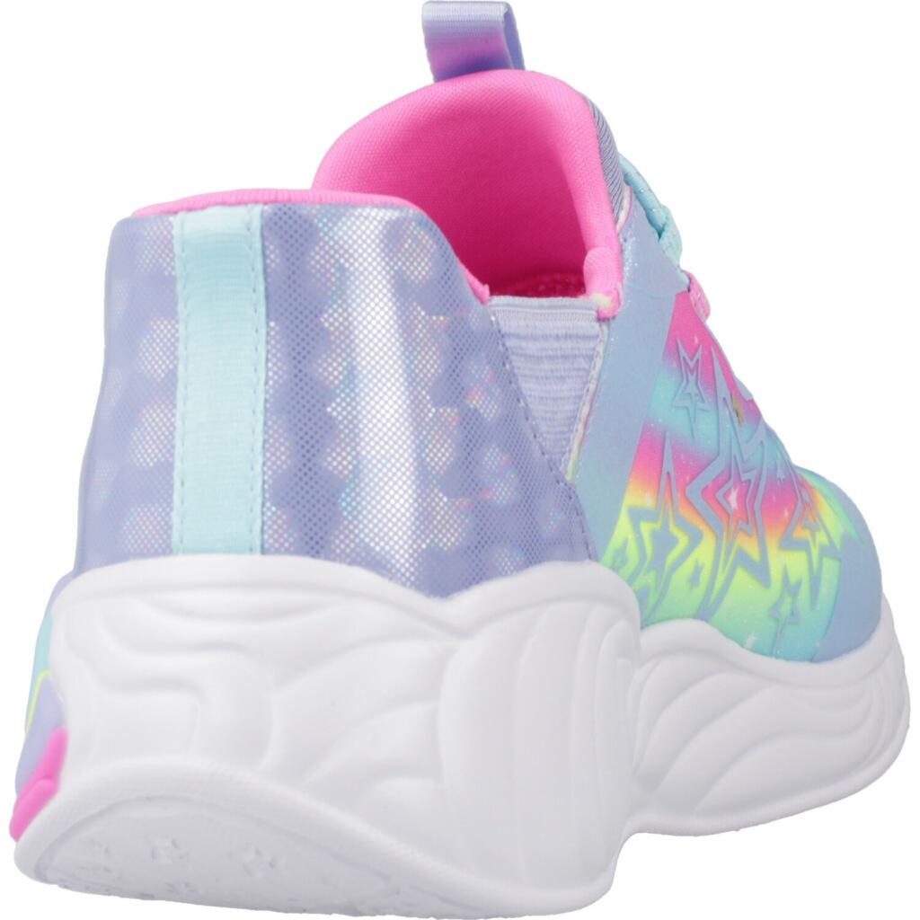 Ténis Skechers Modelo Unicorn Dreams Cor Multicolorido 3/5