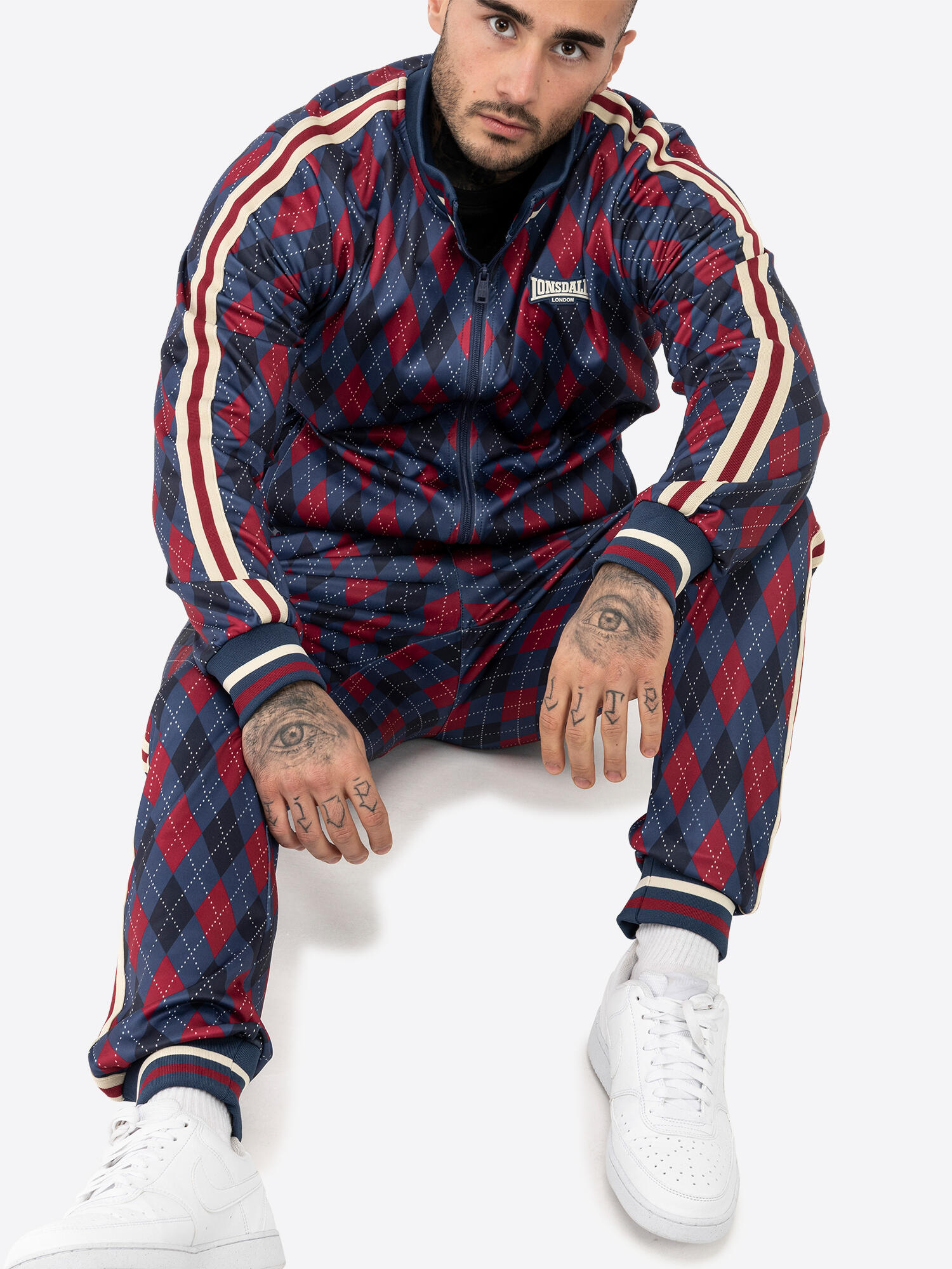 LONSDALE Heren trainingspak slim fit REDFORD 3/6