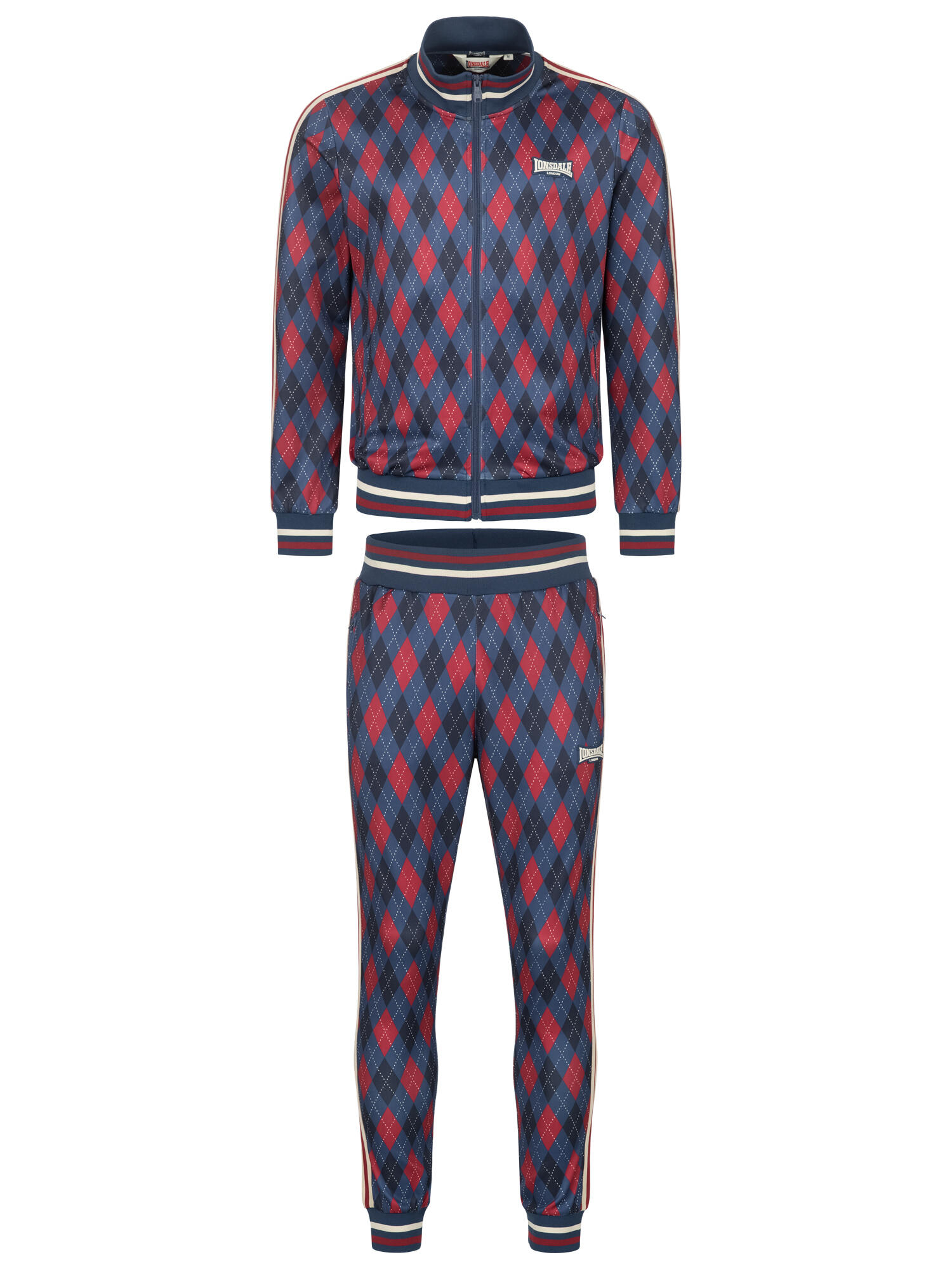 LONSDALE Heren trainingspak slim fit REDFORD 2/6
