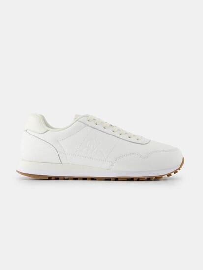 Sneakers rétro-running en cuir Astra