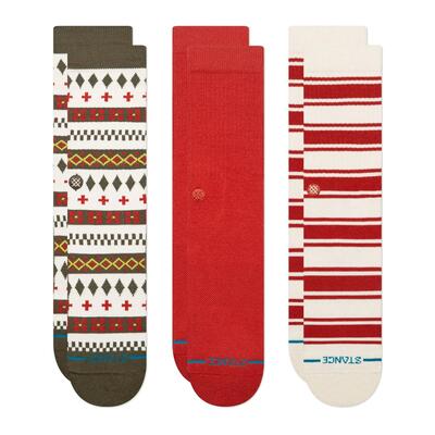 Sokken stance model cabin days crew 3 pack kleur veelkleurig