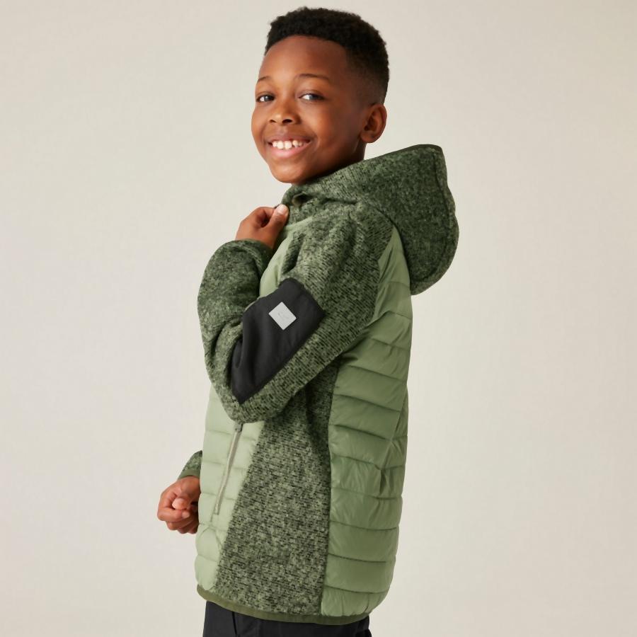 Giacca a hoodie ibrida per bambini Regatta Newhill 5/7