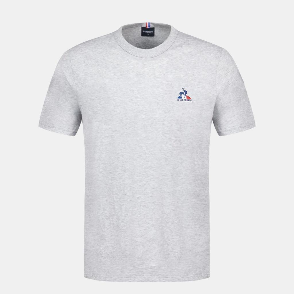 T-shirt Le Coq Sportif Modèle Ess Tee Ss N Couleur Gris 2/5