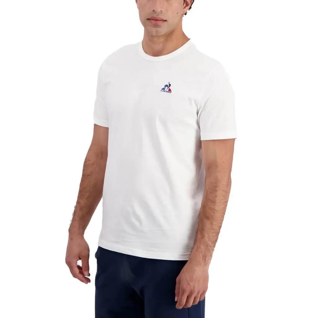 T-shirt pour homme Le coq sportif Essentiels Blanc.