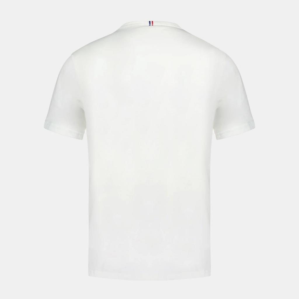 T-shirt Le Coq Sportif Modèle Ess Tee Ss N Couleur Blanc 4/5