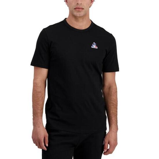 T-shirt Le Coq Sportif Modèle Ess Tee Ss N Couleur Noir