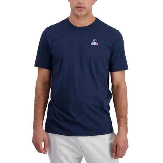 T-shirt Le Coq Sportif Modèle Ess Tee Ss N Couleur Bleu