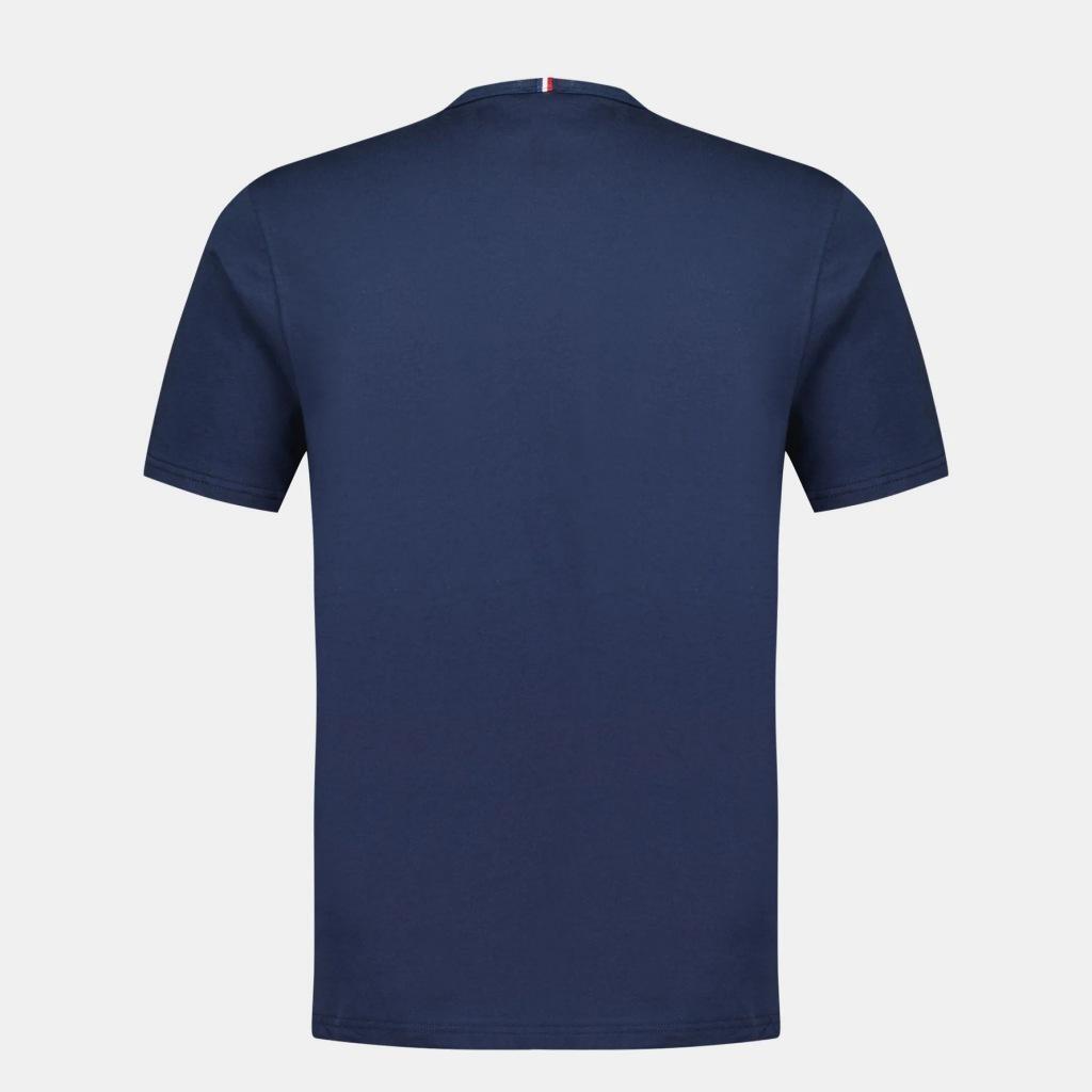 T-shirt Le Coq Sportif Modell Ess Tee Ss N Farbe Blau 4/5