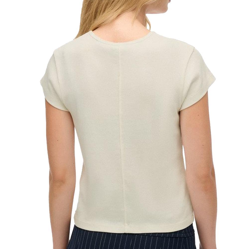 T-shirt Blanc Femme Superdry Athletic Essential 3/5