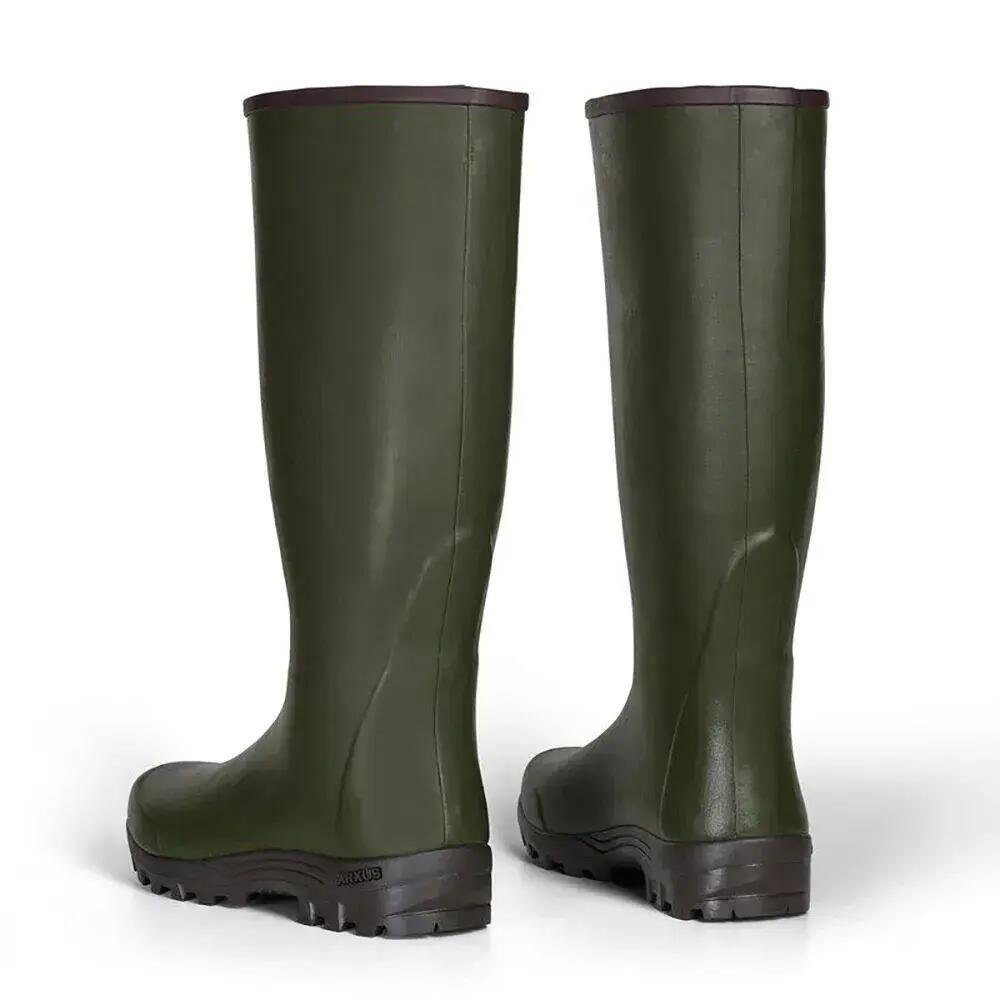 Bottes Arxus Mono Hunting Green en caoutchouc naturel 5/9