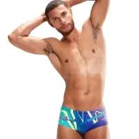 Slip Speedo Placement Digital 14 cm - Ammonite/Miami Lilas/Zeste Vif/Aquarium -