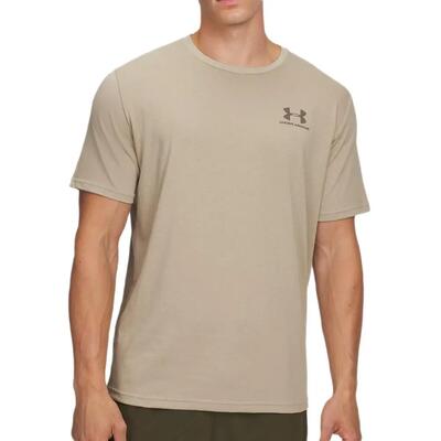 Heren t-shirt under armour ua m sportstyle lc ss-grn