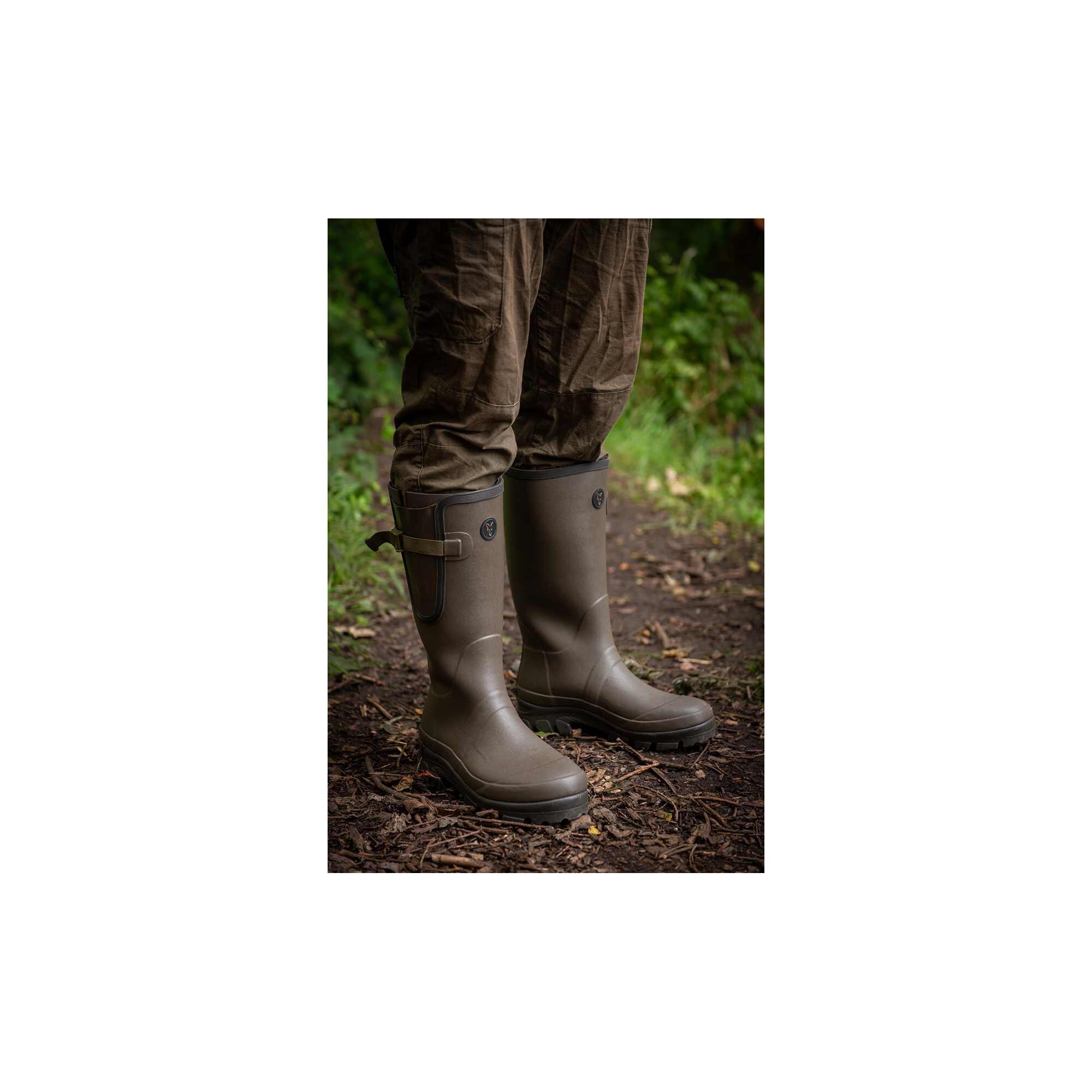 Botine cauciuc Fox cu căptușeală din neopren