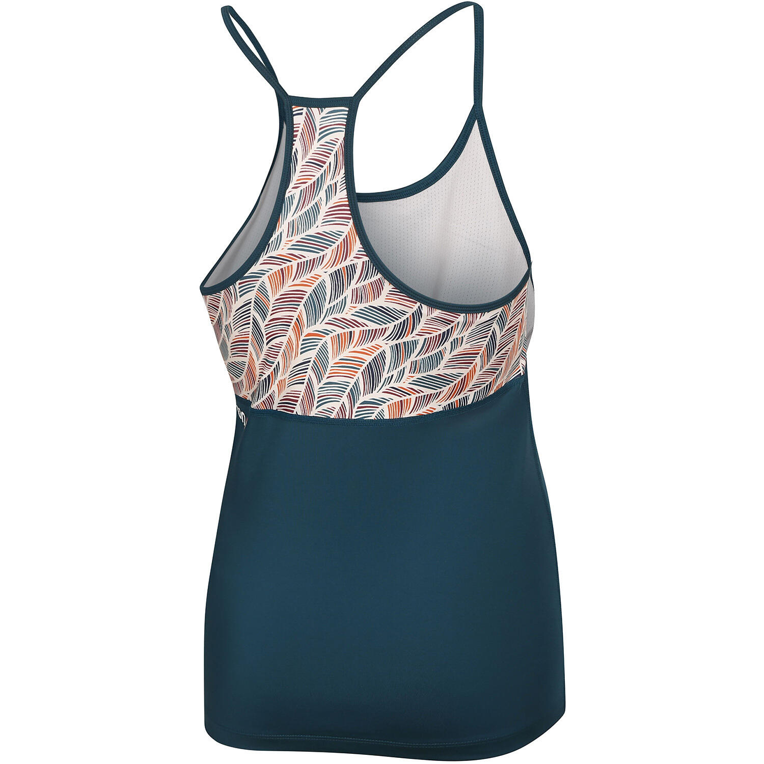 Ocun Arista Top d'escalade femme vert deep teal, soutien-gorge intégré 2/5