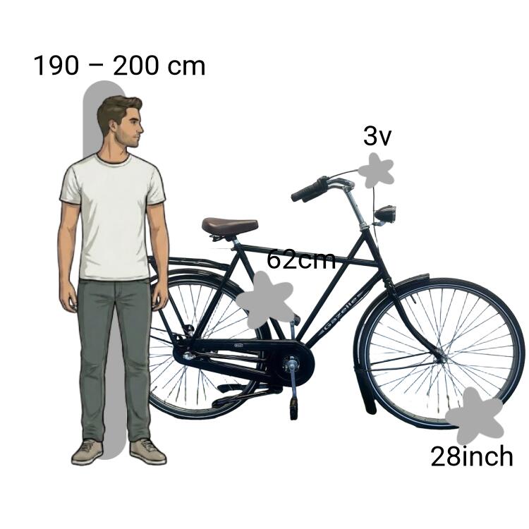 Vélo d’occasion Gazelle Classic 2/4