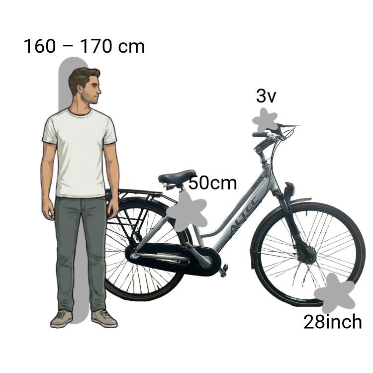 Bicicletta usata Altec Delta 2/4