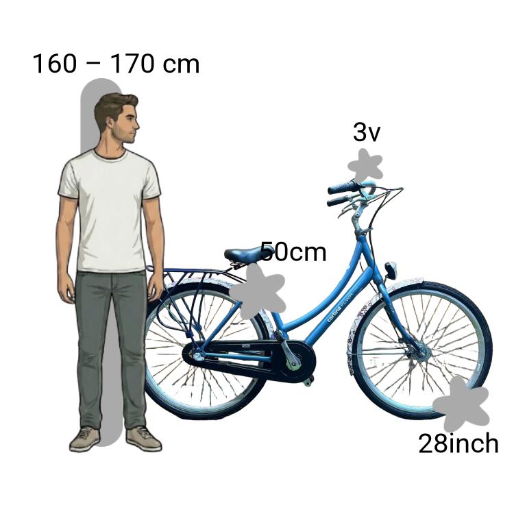 Vélo d’occasion Cortina FLWR  3v 28inch 50cm 2/4