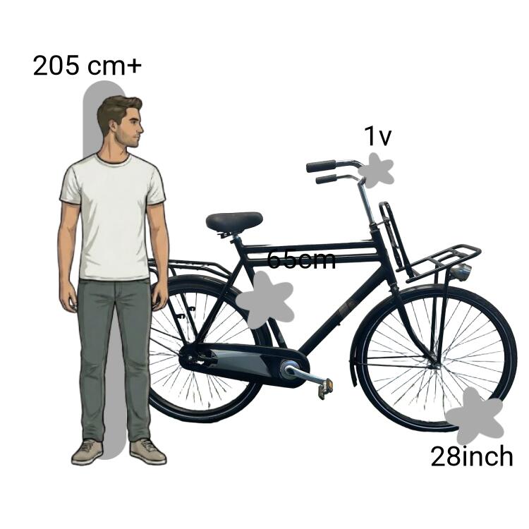 Bicicleta usada Sparta Transportfiets 2/4