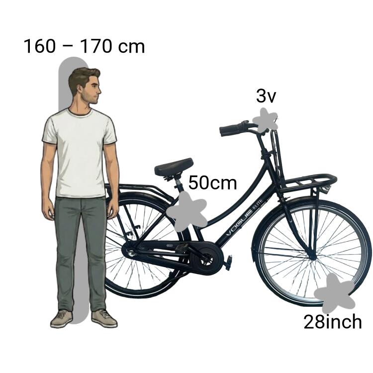 Bicicletta usata Vogue Elite 2/4