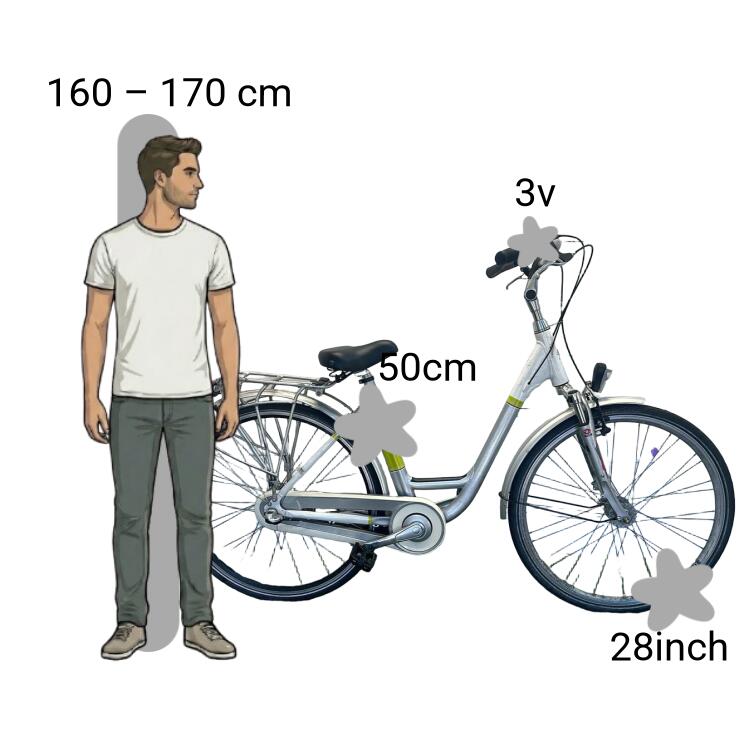 Vélo d’occasion Peugeot Lage Instap 2/4