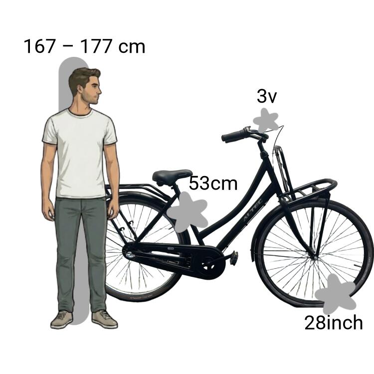 Bicicletta usata Altec Transportfiets 2/4