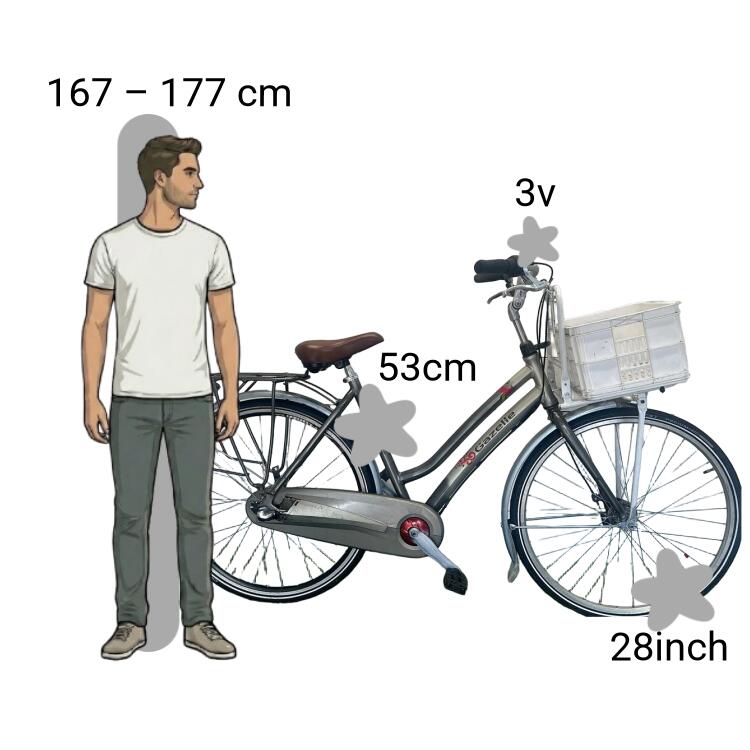 Vélo d’occasion Gazelle J4U 2/4