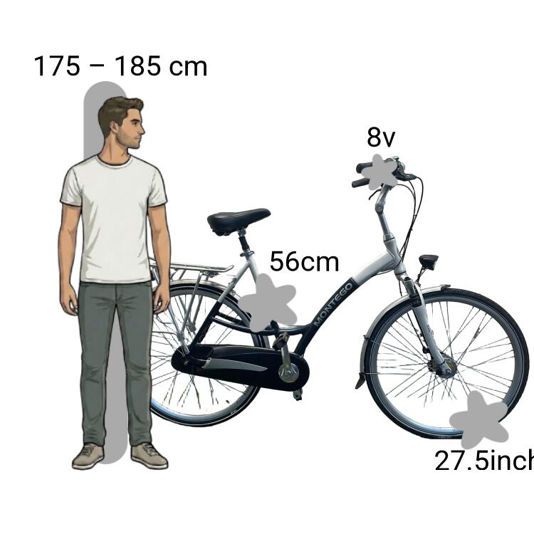 Bicicletta usata Montego Alu 606 2/4