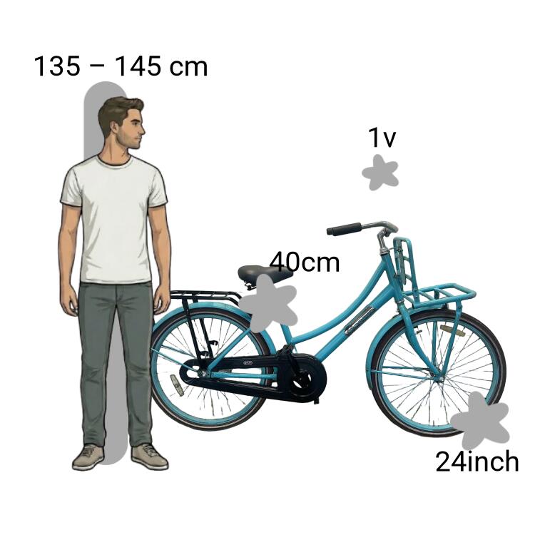 Bicicleta usada Popal Transportfiets 2/4